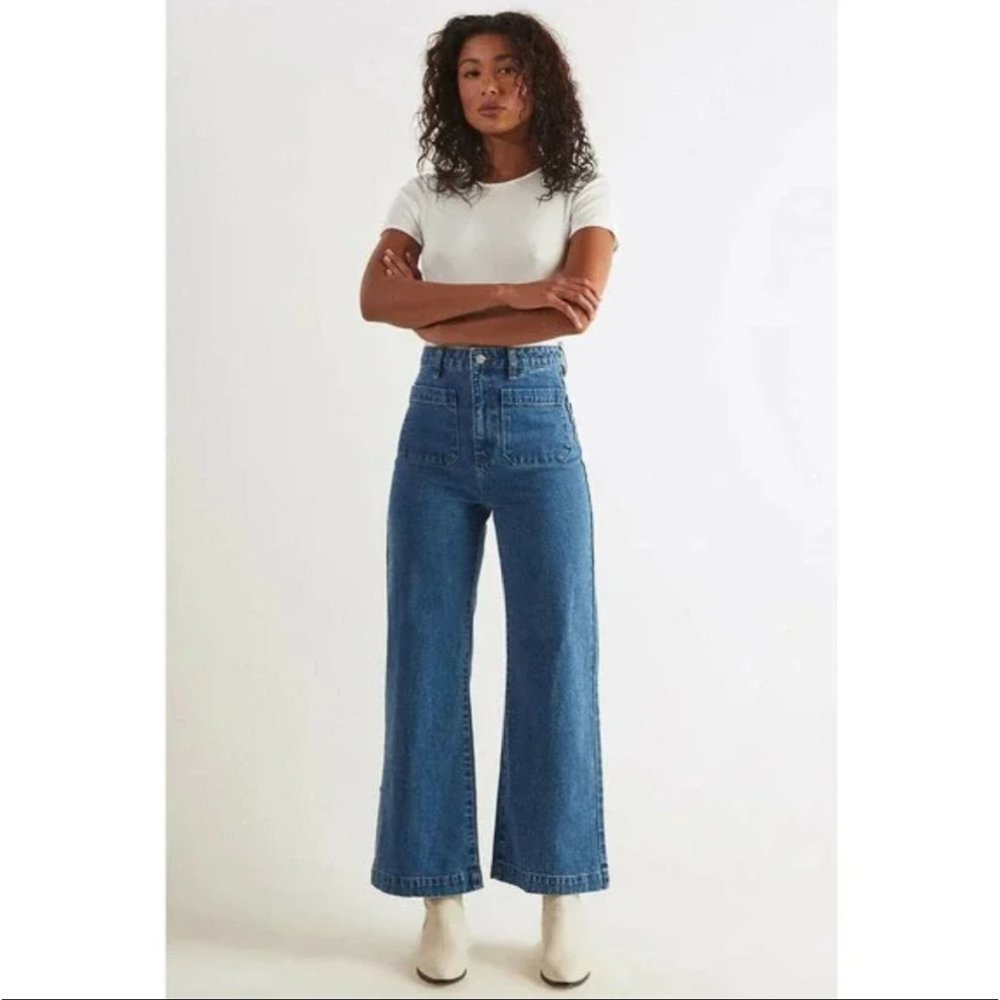 Rolla's Sailor High Rise Wide Leg Jeans